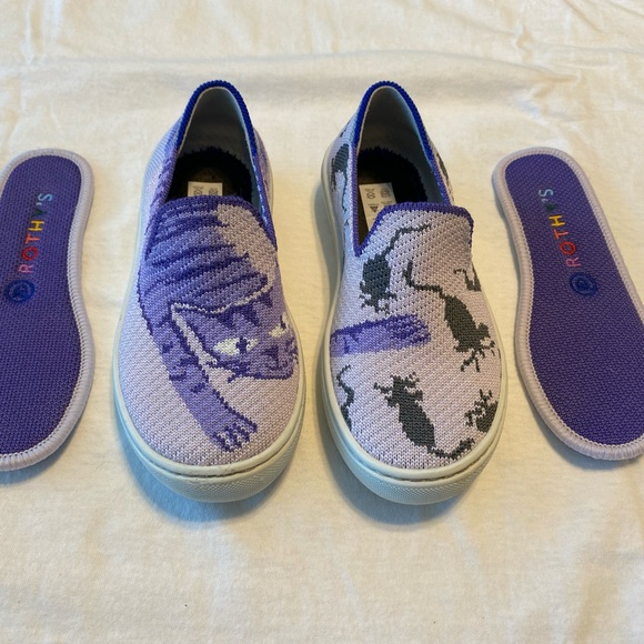 Purple Cat Slip-On Kids Shoes - Picture 5 of 6